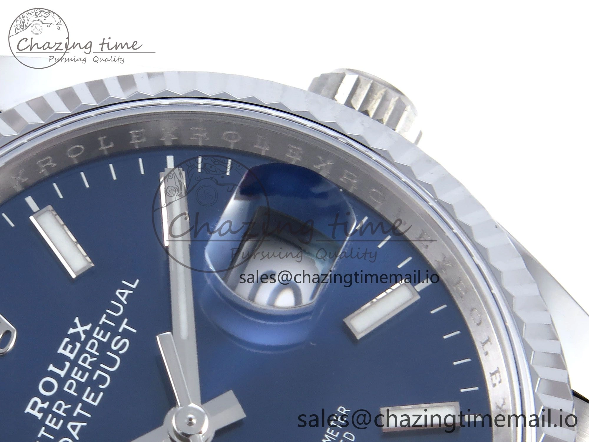 DateJust 36 126234 QF+ 1:1 Best Edition 904L Steel Blue Stick Dial on SS Jubilee Bracelet VR Sustainable 923