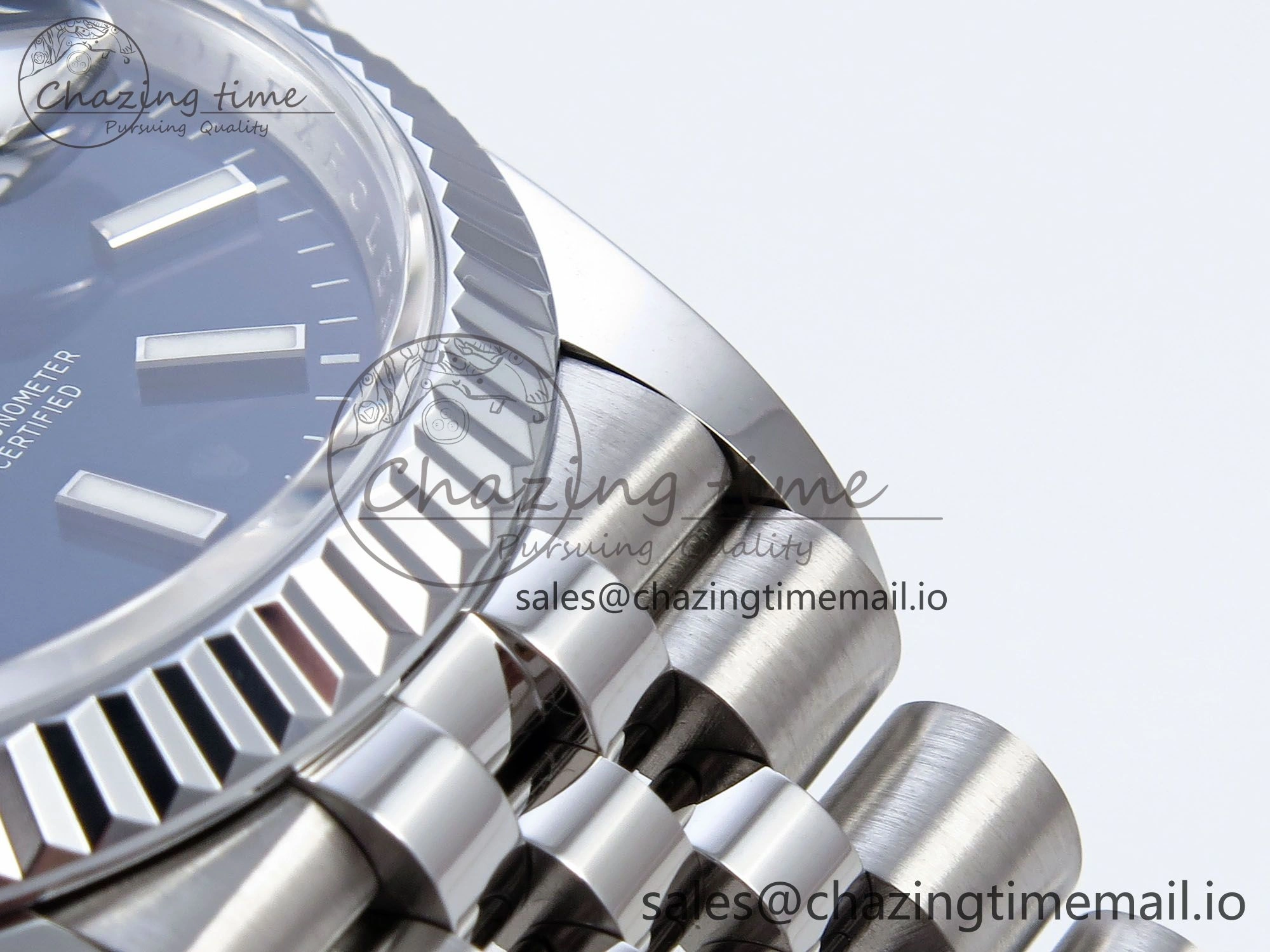 DateJust 36 126234 QF+ 1:1 Best Edition 904L Steel Blue Stick Dial on SS Jubilee Bracelet VR Sustainable 923