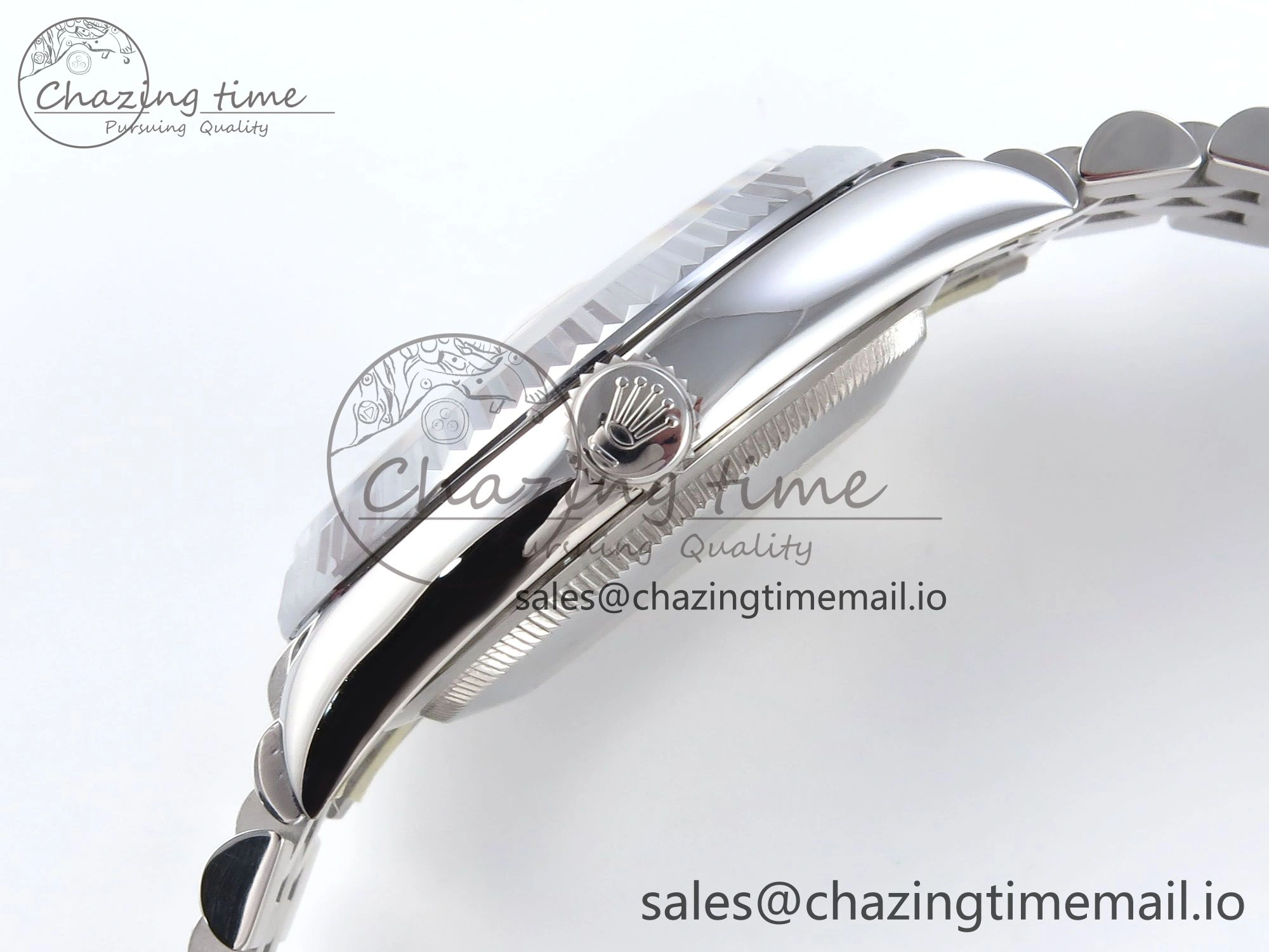 DateJust 36 126234 QF+ 1:1 Best Edition 904L Steel Gray Dial Green Roman Marker on SS Jubilee Bracelet VR StreetReady 921