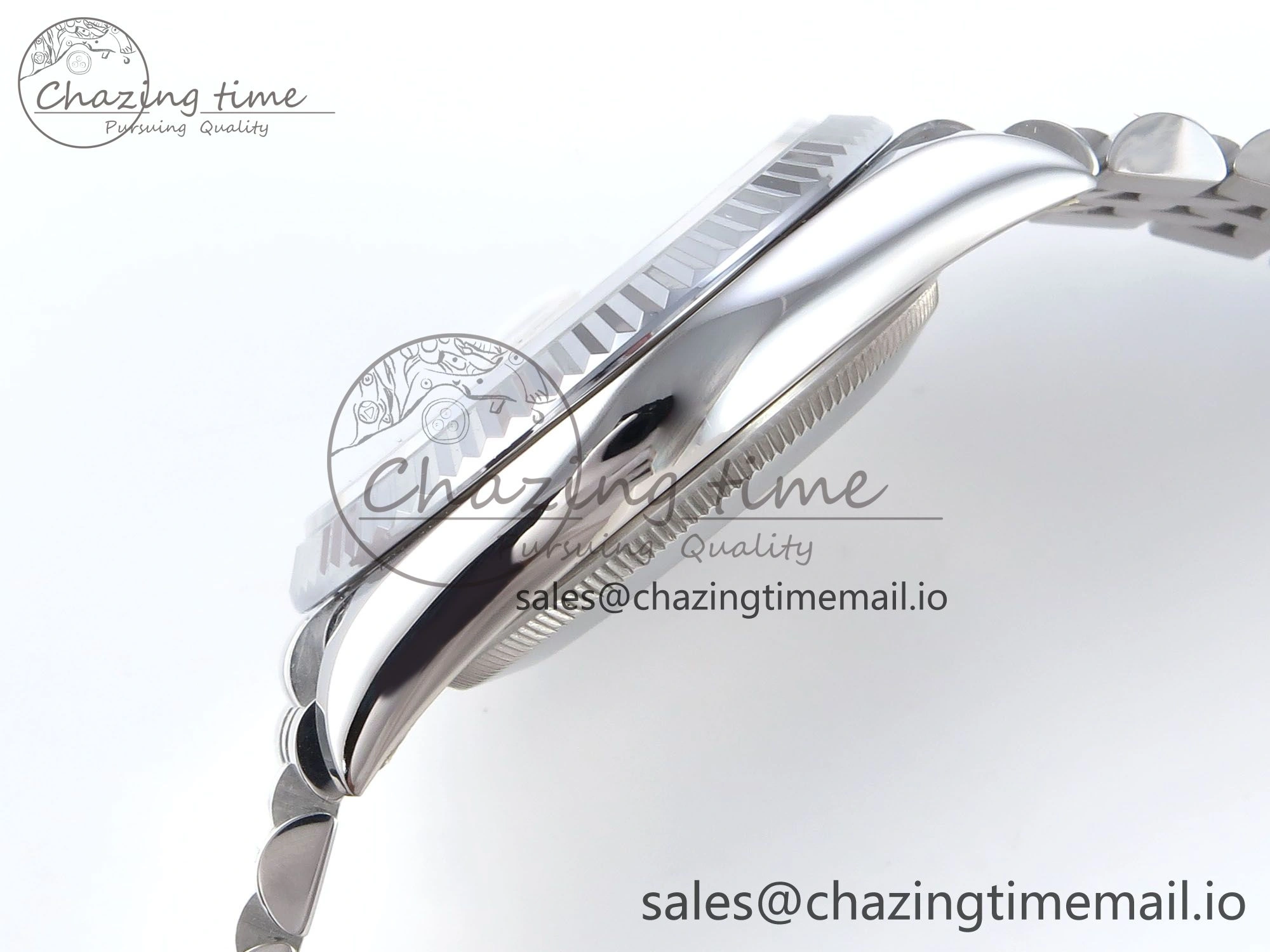 DateJust 36 126234 QF+ 1:1 Best Edition 904L Steel Gray Dial Green Roman Marker on SS Jubilee Bracelet VR StreetReady 921