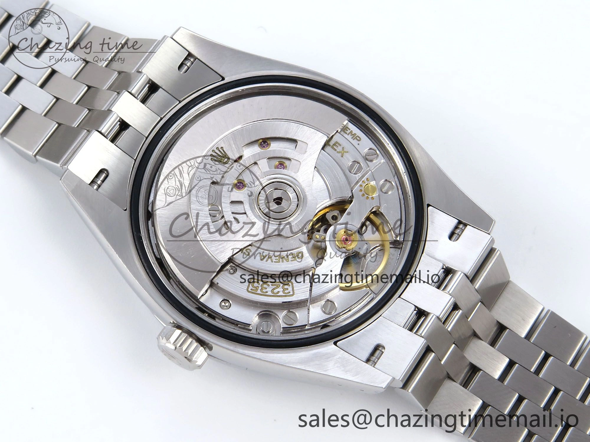 DateJust 36 126234 QF+ 1:1 Best Edition 904L Steel Gray Dial Green Roman Marker on SS Jubilee Bracelet VR StreetReady 921
