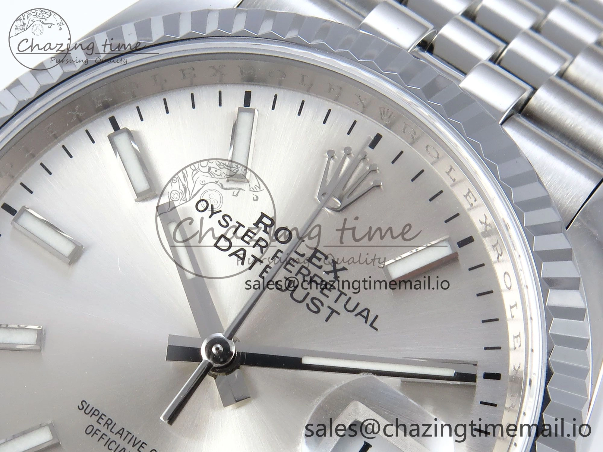 DateJust 36 126234 QF+ 1:1 Best Edition 904L Steel Silver Stick Dial on SS Jubilee Bracelet VR TopPick 931