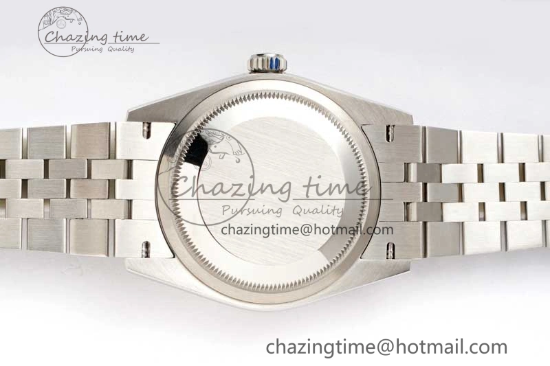 DateJust 36 DIWF 1:1 Best Edition 904L Steel Black Diamonds Dial on Jubilee Bracelet SA StreetReady 2319