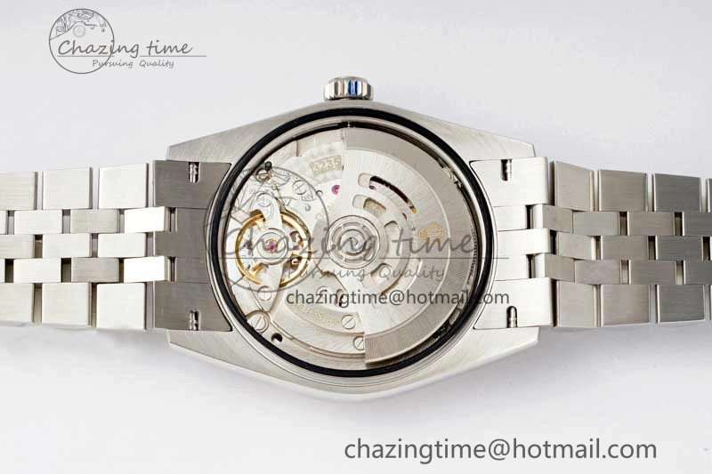 DateJust 36 DIWF 1:1 Best Edition 904L Steel Black Diamonds Dial on Jubilee Bracelet SA StreetReady 2319