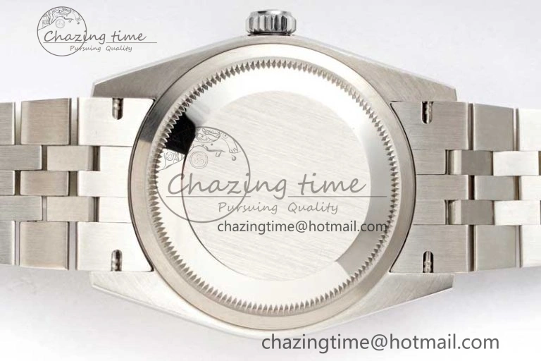 OnTrend DateJust 36 DIWF 1:1 Best Edition 904L Steel Blue Diamonds Dial on Jubilee Bracelet SA 2311
