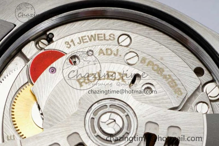 OnTrend DateJust 36 DIWF 1:1 Best Edition 904L Steel Blue Diamonds Dial on Jubilee Bracelet SA 2311