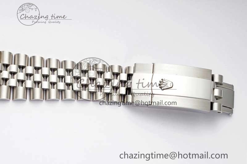 OnTrend DateJust 36 DIWF 1:1 Best Edition 904L Steel Blue Diamonds Dial on Jubilee Bracelet SA 2311