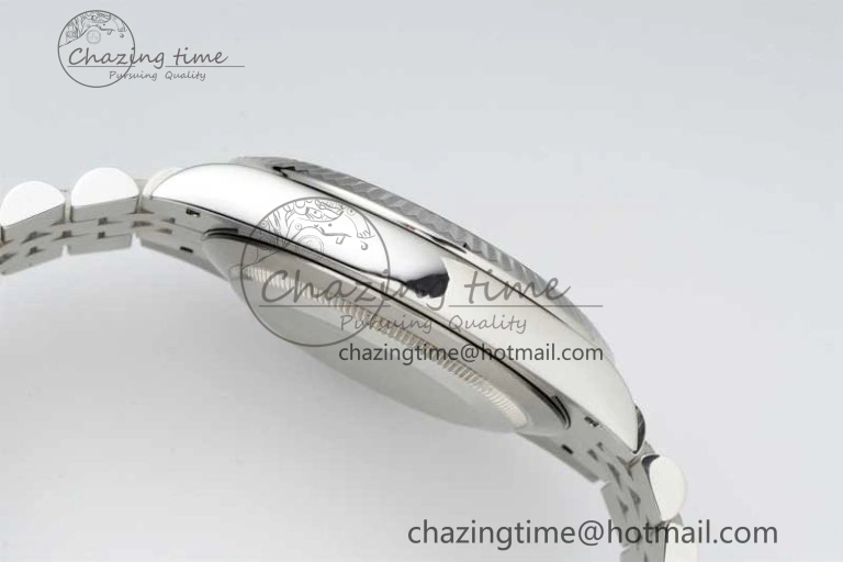 DateJust 36 DIWF 1:1 Best Edition 904L Steel Blue Stick Dial on Jubilee Bracelet SA ZipUp 2317
