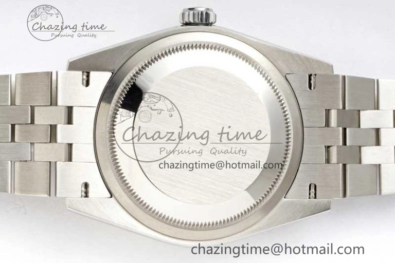 DateJust 36 DIWF 1:1 Best Edition 904L Steel Blue Stick Dial on Jubilee Bracelet SA ZipUp 2317