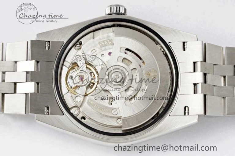 DateJust 36 DIWF 1:1 Best Edition 904L Steel Blue Stick Dial on Jubilee Bracelet SA ZipUp 2317