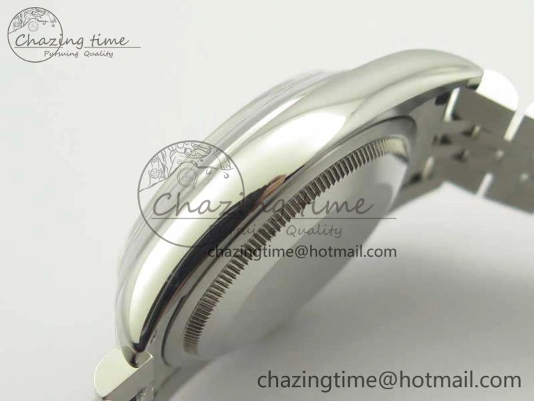 Flexible DateJust 36 SS 116200 ARF 1:1 Best Edition White Roman Dial On SS Jubilee Bracelet SA 3466