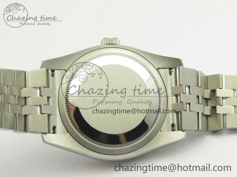 Flexible DateJust 36 SS 116200 ARF 1:1 Best Edition White Roman Dial On SS Jubilee Bracelet SA 3466