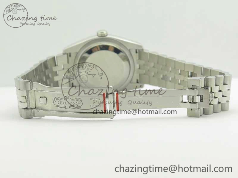 Flexible DateJust 36 SS 116200 ARF 1:1 Best Edition White Roman Dial On SS Jubilee Bracelet SA 3466