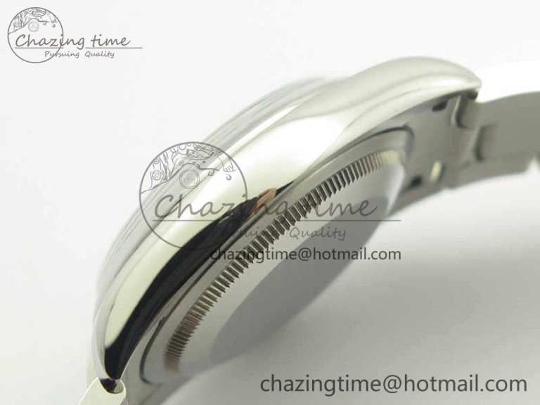 Sleek DateJust 36 SS 116200 ARF 1:1 Best Edition White Roman Dial On SS Oyster Bracelet SA 3465