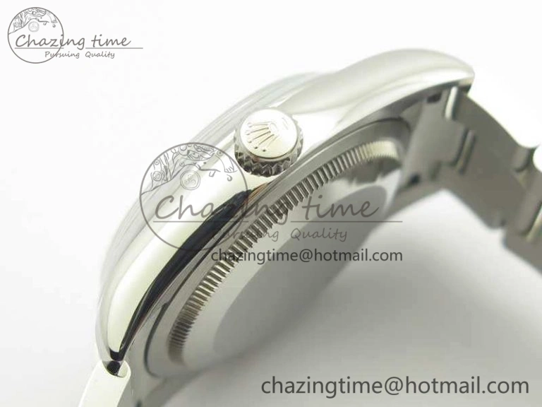 Sleek DateJust 36 SS 116200 ARF 1:1 Best Edition White Roman Dial On SS Oyster Bracelet SA 3465