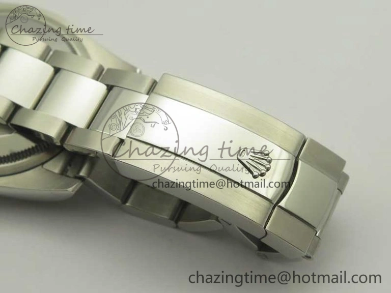 DateJust 36 SS 116200 Fluted Bezel DJF Best Edition Black Com Diam Dial on SS 904L Oyster Bracelet A Soft 10676