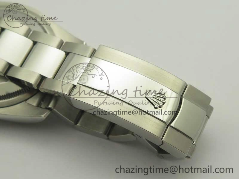 DateJust 36 SS 116200 Fluted Bezel DJF Best Edition Black Com Diam Dial on SS 904L Oyster Bracelet A Soft 10676