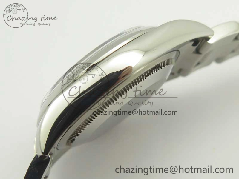 Seasonal DateJust 36 SS 116200 Polished Bezel DJF Best Edition Black Com Diam Dial on SS 904L Oyster Bracelet A 3369