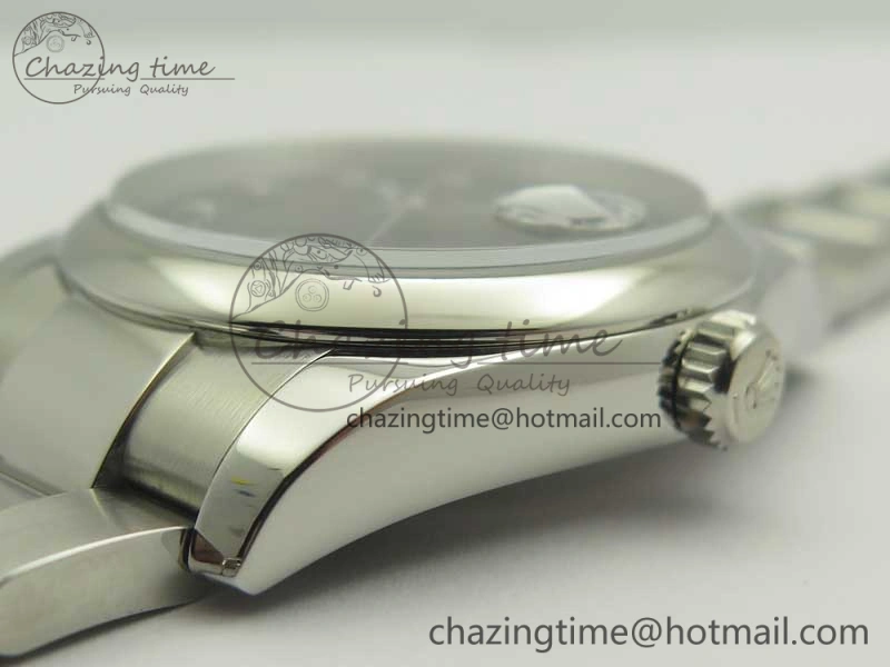 Seasonal DateJust 36 SS 116200 Polished Bezel DJF Best Edition Black Com Diam Dial on SS 904L Oyster Bracelet A 3369