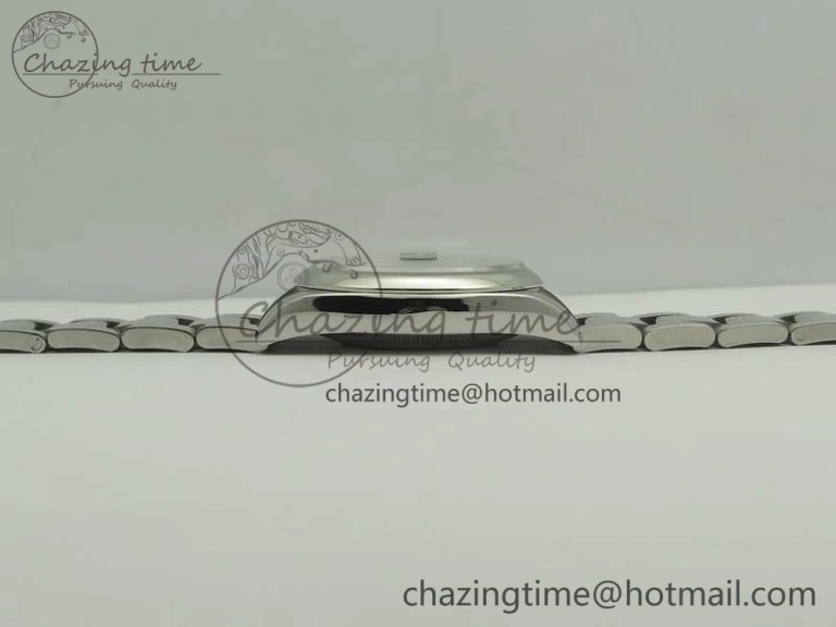 Seasonal DateJust 36 SS 116200 Polished Bezel DJF Best Edition Black Com Diam Dial on SS 904L Oyster Bracelet A 3369