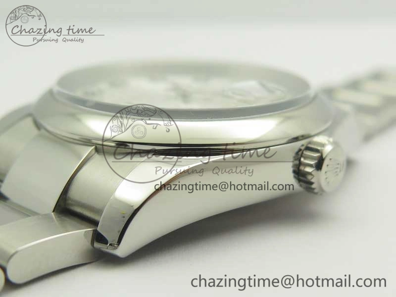 DateJust 36 SS 116200 Polished Bezel DJF Best Edition Silver Com Diam Dial on SS 904L Oyster Bracelet A Contemporary 3370
