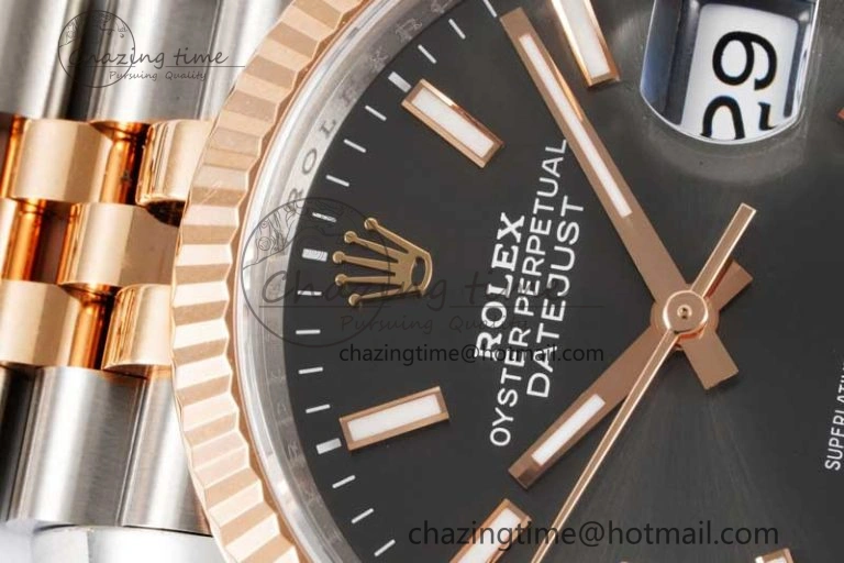 DateJust 36 SS 116231 VSF 1:1 Best Edition 904L Steel Gray Stick Dial on Jubilee Bracelet VS Practical 2058
