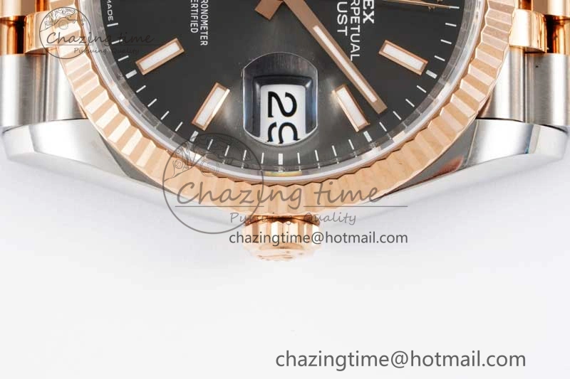 DateJust 36 SS 116231 VSF 1:1 Best Edition 904L Steel Gray Stick Dial on Jubilee Bracelet VS Practical 2058