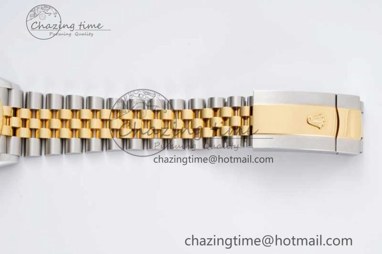 DateJust 36 SS 116233 VSF 1:1 Best Edition 904L Steel YG Stick Dial on Jubilee Bracelet VS FlexibleFit 2025