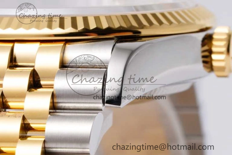 DateJust 36 SS 116233 VSF 1:1 Best Edition 904L Steel YG Stick Dial on Jubilee Bracelet VS FlexibleFit 2025
