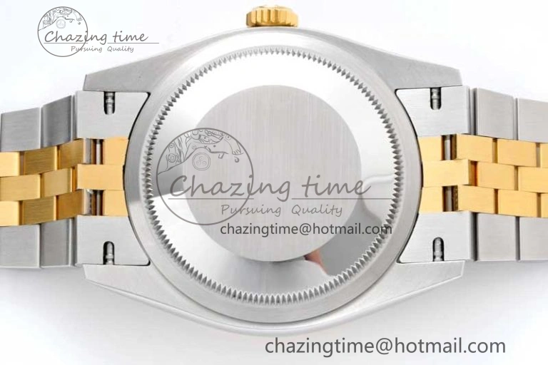 DateJust 36 SS 116233 VSF 1:1 Best Edition 904L Steel YG Stick Dial on Jubilee Bracelet VS FlexibleFit 2025