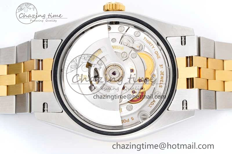 DateJust 36 SS 116233 VSF 1:1 Best Edition 904L Steel YG Stick Dial on Jubilee Bracelet VS FlexibleFit 2025