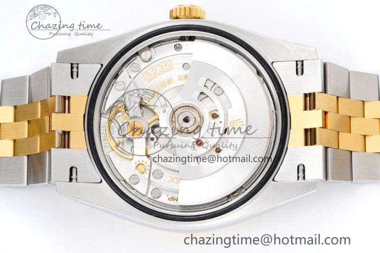 DateJust 36 SS 116233 VSF 1:1 Best Edition 904L Steel YG Stick Dial on Jubilee Bracelet VS FlexibleFit 2025