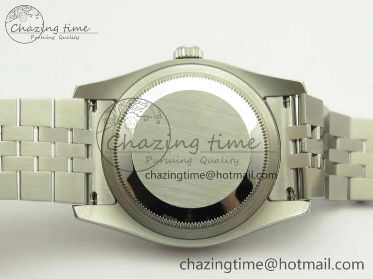 DateJust 36 SS 116234 ARF 1:1 Best Edition 904L Steel Black Dial Roman Markers on Jubilee Bracelet SH3135 V Stretchable 3307