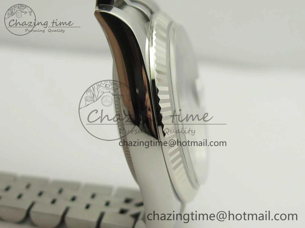DateJust 36 SS 116234 ARF 1:1 Best Edition 904L Steel Black Dial Roman Markers on Jubilee Bracelet SH3135 V Stretchable 3307