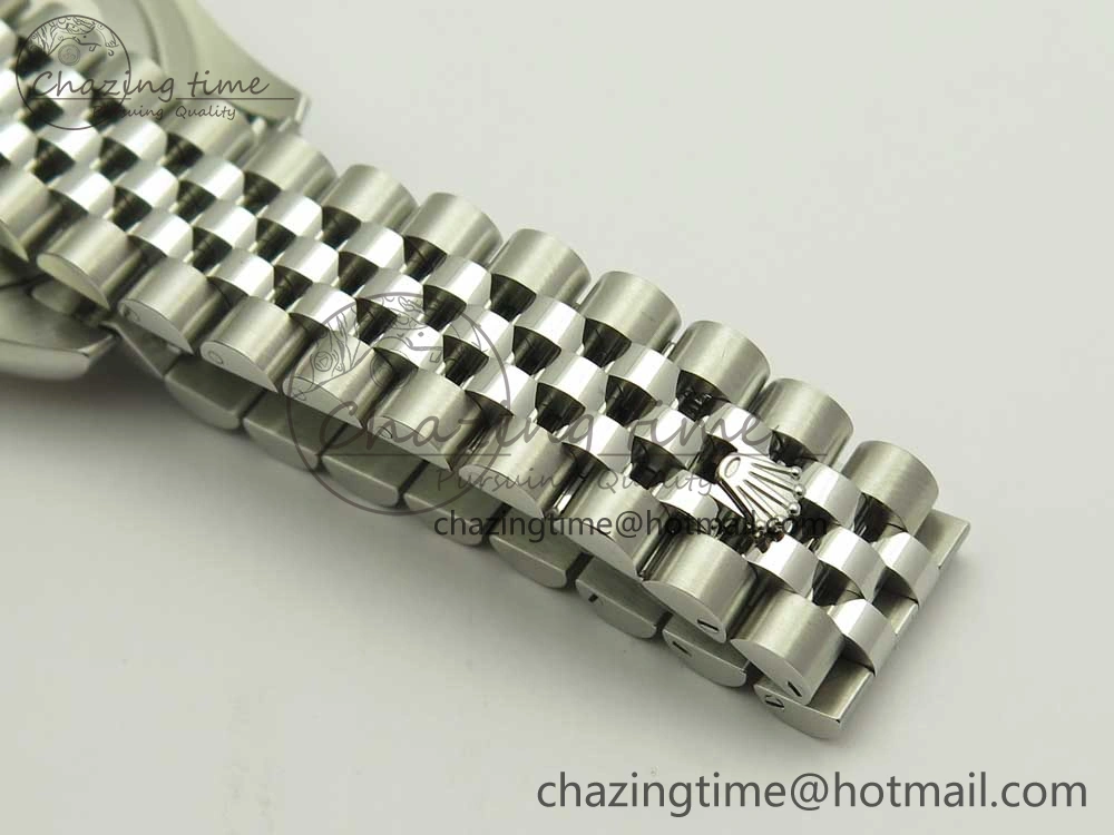 DateJust 36 SS 116234 ARF 1:1 Best Edition 904L Steel Black Dial Roman Markers on Jubilee Bracelet SH3135 V Stretchable 3307