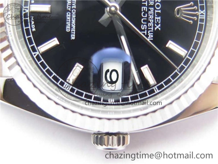 Lightweight DateJust 36 SS 116234 ARF 1:1 Best Edition 904L Steel Black Dial on Jubilee Bracelet SH3135 V 3211