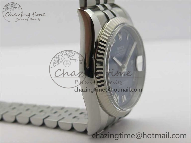 DateJust 36 SS 116234 ARF 1:1 Best Edition 904L Steel Blue Dial Roman Markers on Jubilee Bracelet SH3135 V Versatile 3199