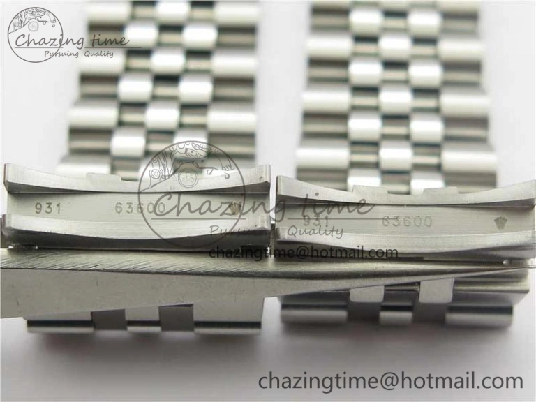 DateJust 36 SS 116234 ARF 1:1 Best Edition 904L Steel Blue Dial Roman Markers on Jubilee Bracelet SH3135 V Versatile 3199