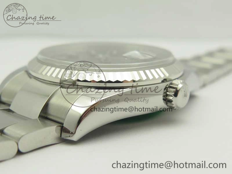 DateJust 36 SS 116234 ARF 1:1 Best Edition 904L Steel Blue Dial on Oyster Bracelet SH3135 V Lightweight 3351