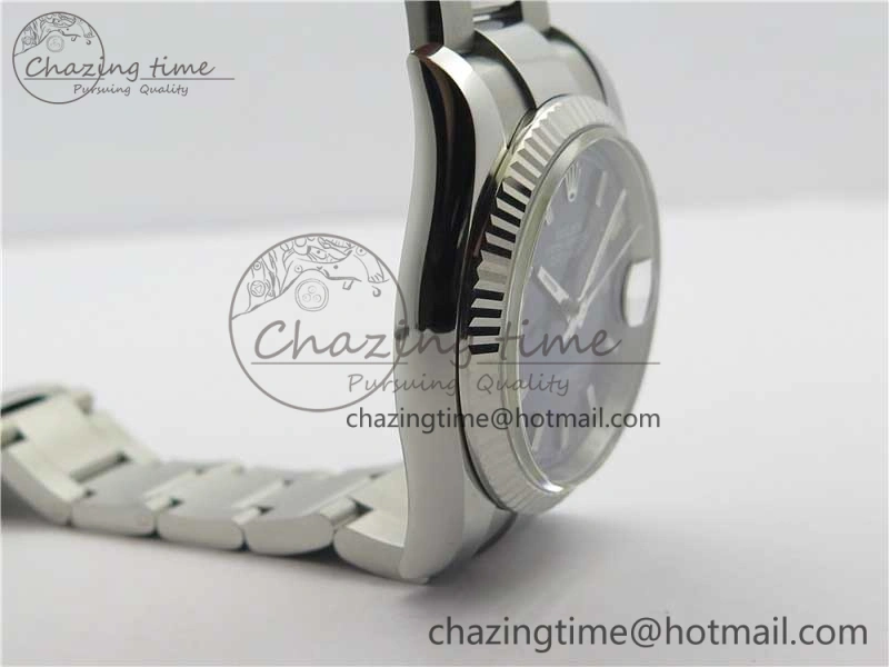 Classic DateJust 36 SS 116234 ARF 1:1 Best Edition 904L Steel Blue Dial on Oyster Bracelet SH3135 V 3198