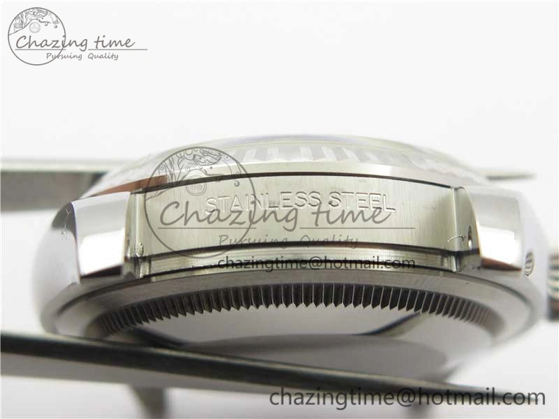Classic DateJust 36 SS 116234 ARF 1:1 Best Edition 904L Steel Blue Dial on Oyster Bracelet SH3135 V 3198