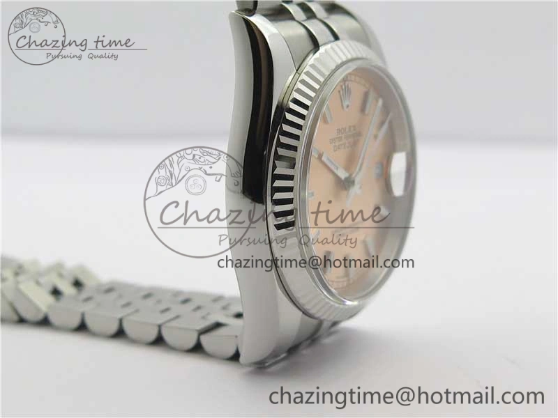 DateJust 36 SS 116234 ARF 1:1 Best Edition 904L Steel Pink Dial on Jubilee Bracelet SH3135 V Versatile 3212