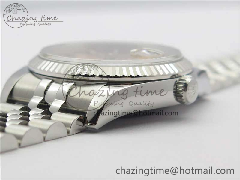 DateJust 36 SS 116234 ARF 1:1 Best Edition 904L Steel Pink Dial on Jubilee Bracelet SH3135 V Versatile 3212