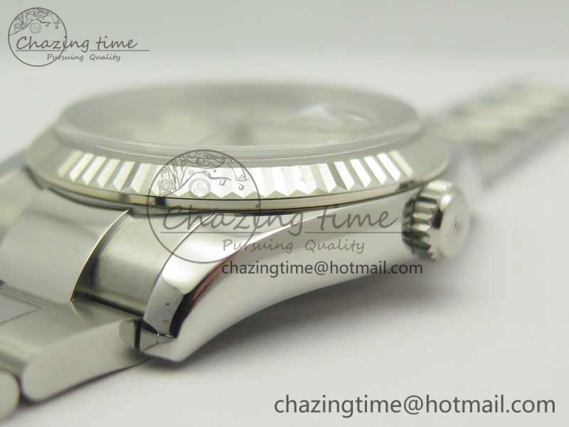 Neat DateJust 36 SS 116234 ARF 1:1 Best Edition 904L Steel Silver Dial on Oyster Bracelet SH3135 V 3350