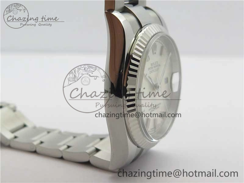 DateJust 36 SS 116234 ARF 1:1 Best Edition 904L Steel Silver Dial on Oyster Bracelet SH3135 V Versatile 3191