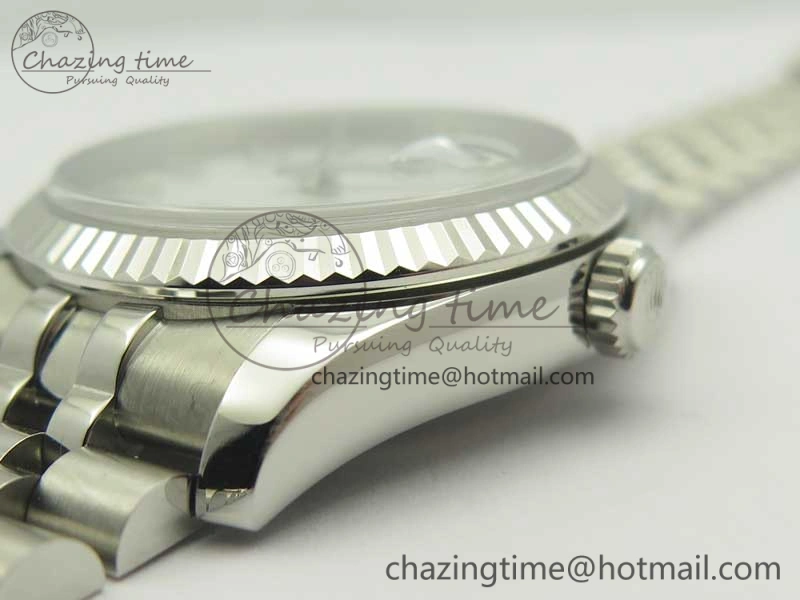 DateJust 36 SS 116234 ARF 1:1 Best Edition 904L Steel White Dial on Jubilee Bracelet SH3135 V Versatile 10680