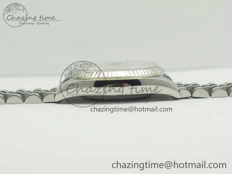 Affordable DateJust 36 SS 116234 ARF 1:1 Best Edition White Roman Dial Fluted On SS Jubilee Bracelet SA 3464