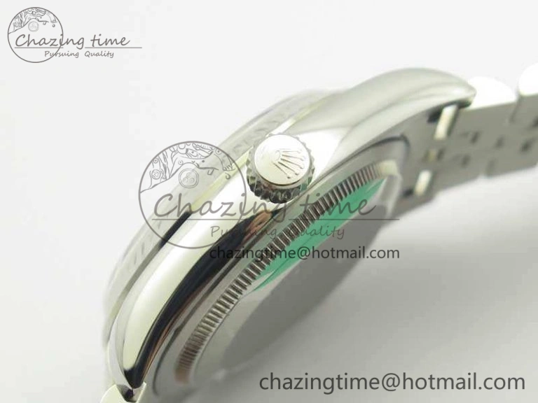 Affordable DateJust 36 SS 116234 ARF 1:1 Best Edition White Roman Dial Fluted On SS Jubilee Bracelet SA 3464