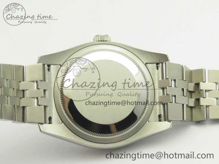 Affordable DateJust 36 SS 116234 ARF 1:1 Best Edition White Roman Dial Fluted On SS Jubilee Bracelet SA 3464