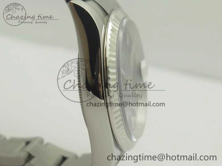 DateJust 36 SS 116234 Fluted Bezel DJF Best Edition Blue Dial Stick Markers on SS Oyster Bracelet A SmartChoice 10678